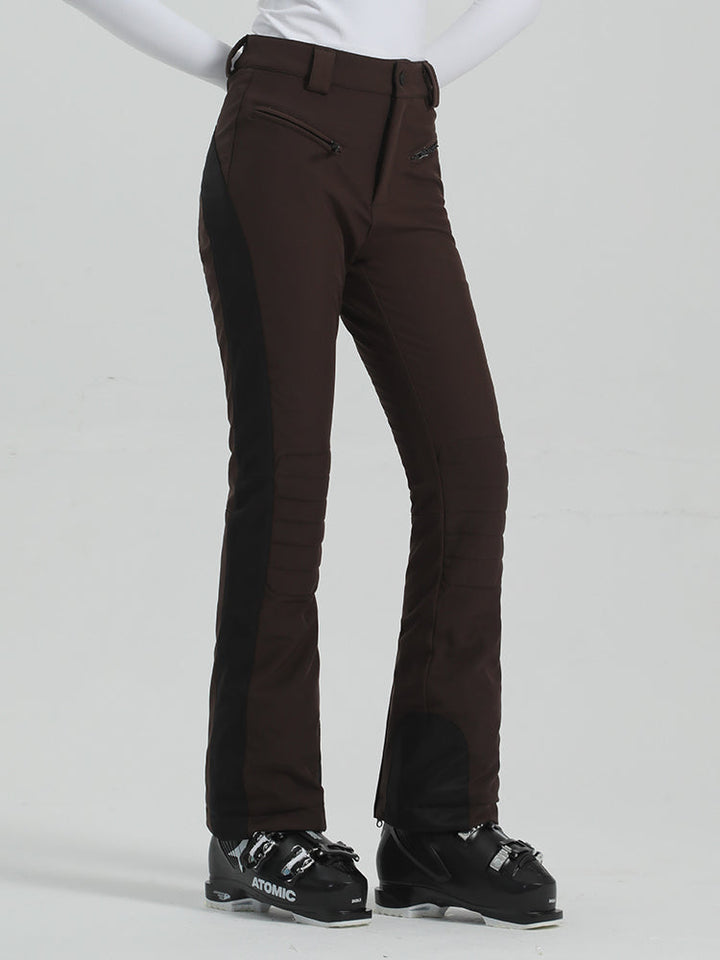 Gsou Snow Pantalon de ski imperméable et très extensible pour femme