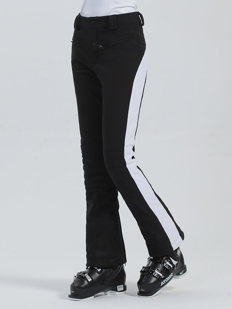 Gsou Snow Pantalon de ski imperméable et très extensible pour femme