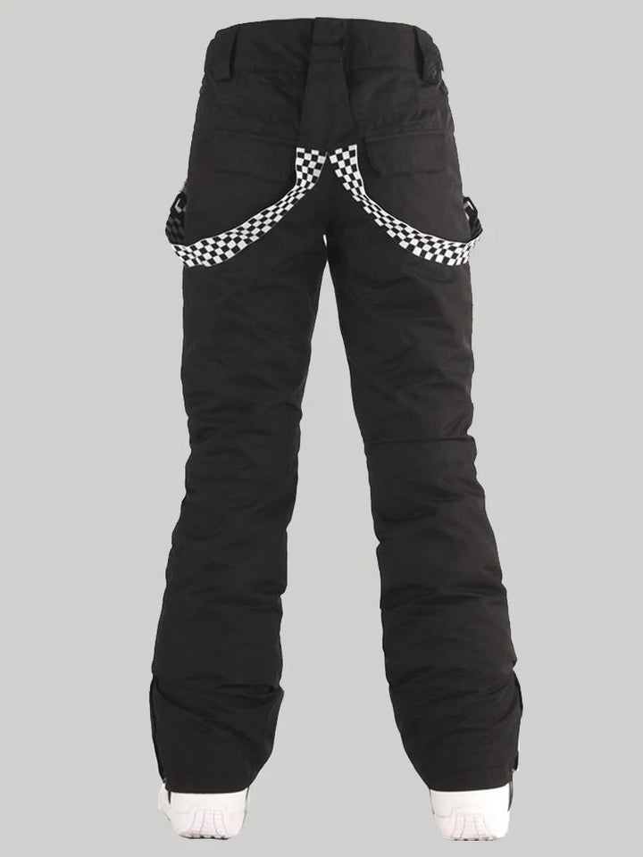 Gsou Snow Pantalon de snowboard et de ski Highland Bib Cyan pour femme