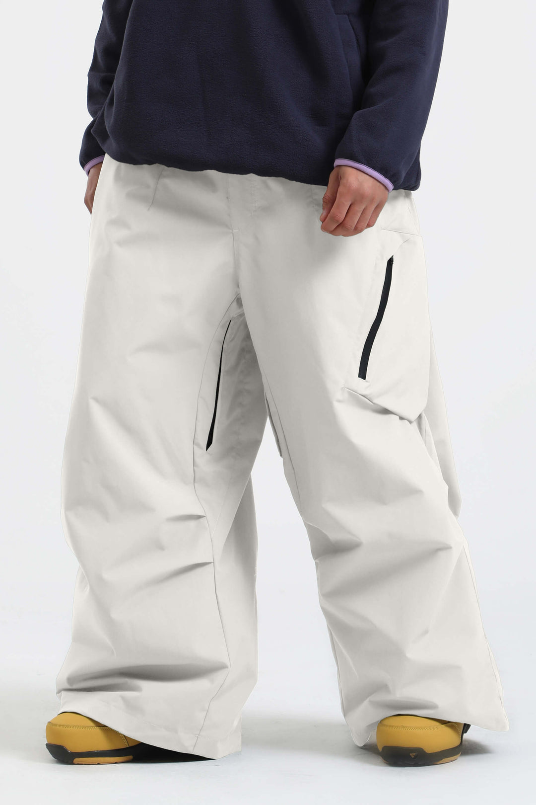 Men's Rainbow Lightweight Breathable Baggy Snow Pants