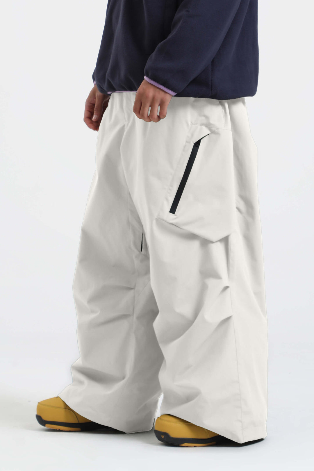 Men's Rainbow Lightweight Breathable Baggy Snow Pants