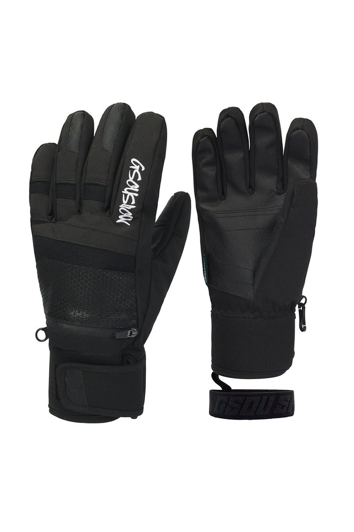 Gsou Snow Erwachsene Unisex Mehrfarbige wasserdichte, verschleißfeste Fünf-Finger-Handschuhe 