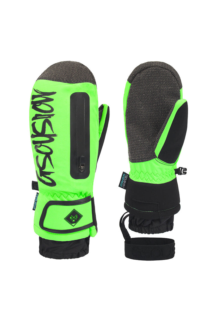 Gsou Snow Gants Kevlar multicolores unisexes pour adultes avec protège-poignet intégré 