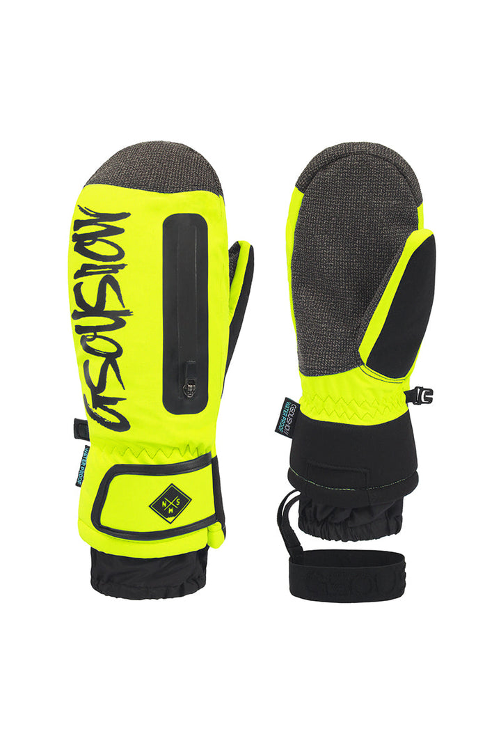 Gsou Snow Erwachsene Unisex Mehrfarbige Kevlar-Handschuhe mit integriertem Handgelenkschutz 