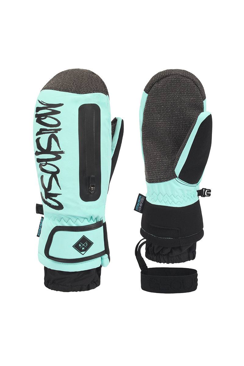 Gsou Snow Adult Unisex Multicolor Kevlar Gloves With Built-in Wrist Guard