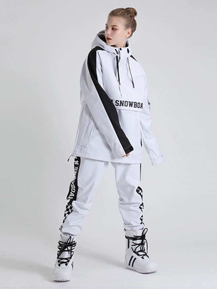 SMN Women's Top Fashion Snowboard Suit Snowsuit  Jacket & Pants Set