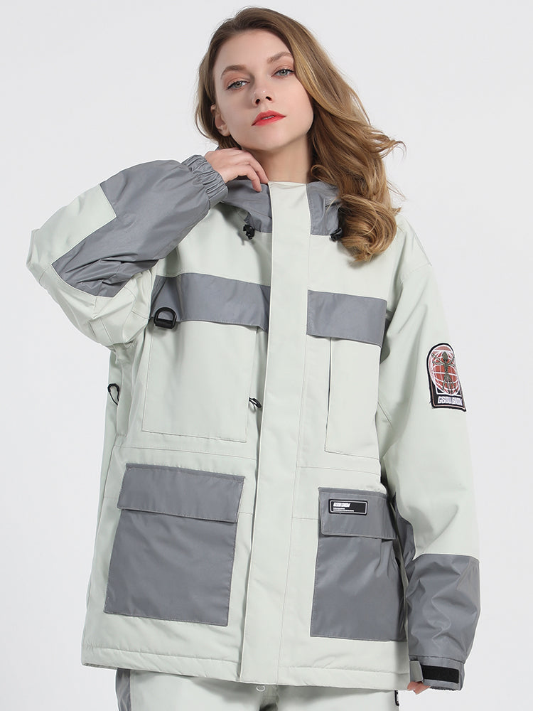 Gsou Snow Venture Neon Glimmer Veste de neige pour femme