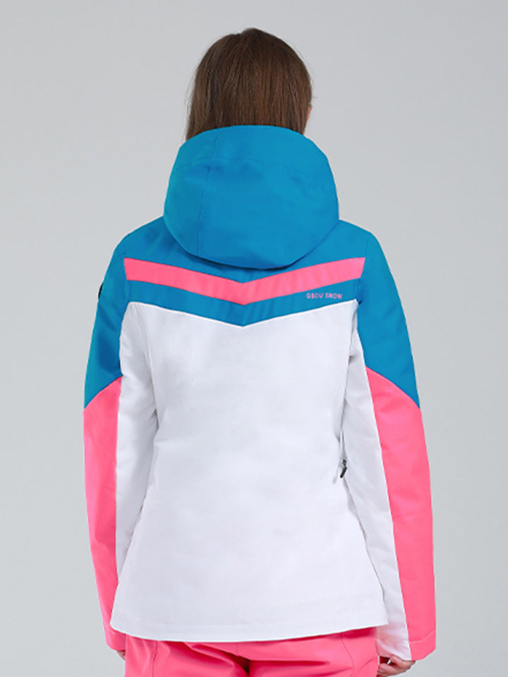 Gsou Snow Damen-Schneejacke „Cross Country Skiing To Paradise“. 