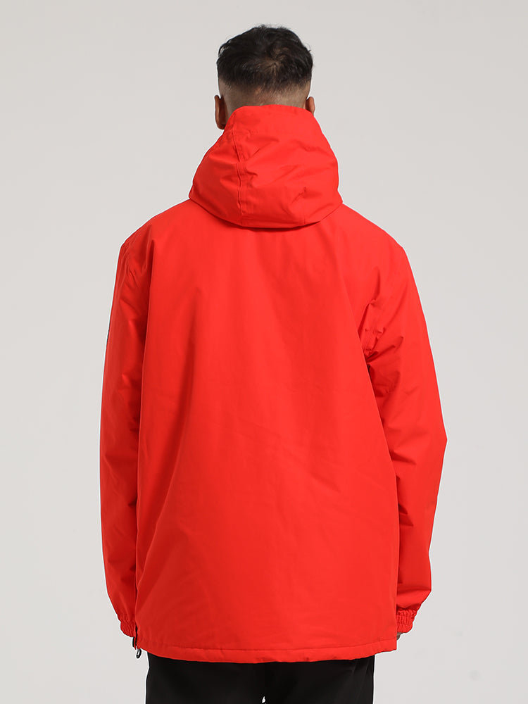 Gsou SnowVeste de ski pull rouge homme