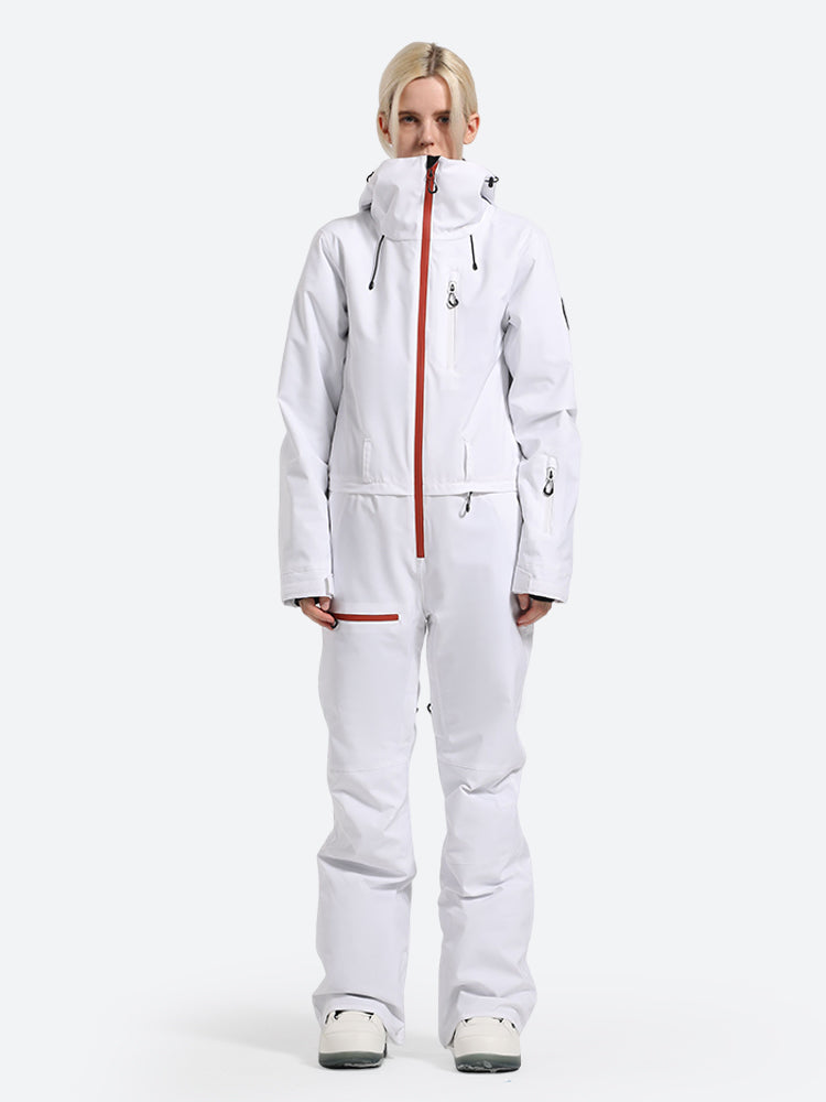 Gsou Snow Combinaison de ski classique une pièce pour femme 