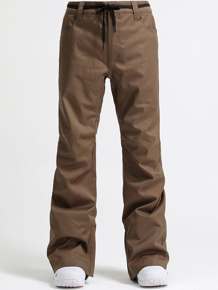 Gsou SnowPantalon de ski et de snowboard marron homme