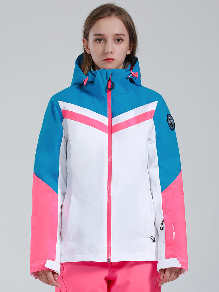 Gsou Snow Damen-Schneejacke „Cross Country Skiing To Paradise“. 