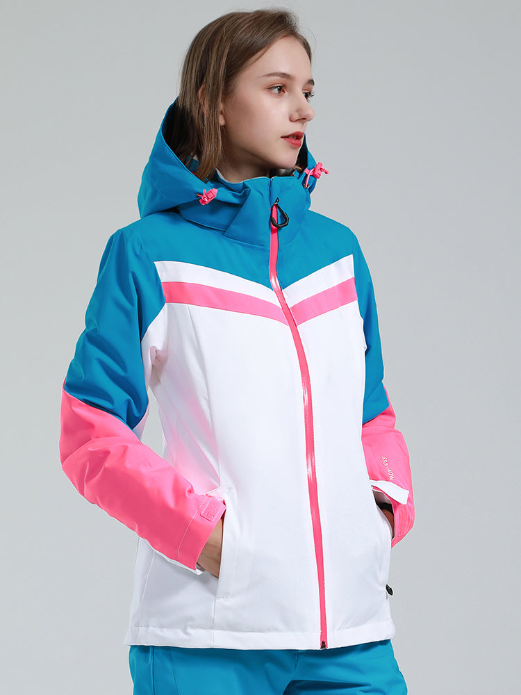 Gsou Snow Damen-Schneejacke „Cross Country Skiing To Paradise“. 