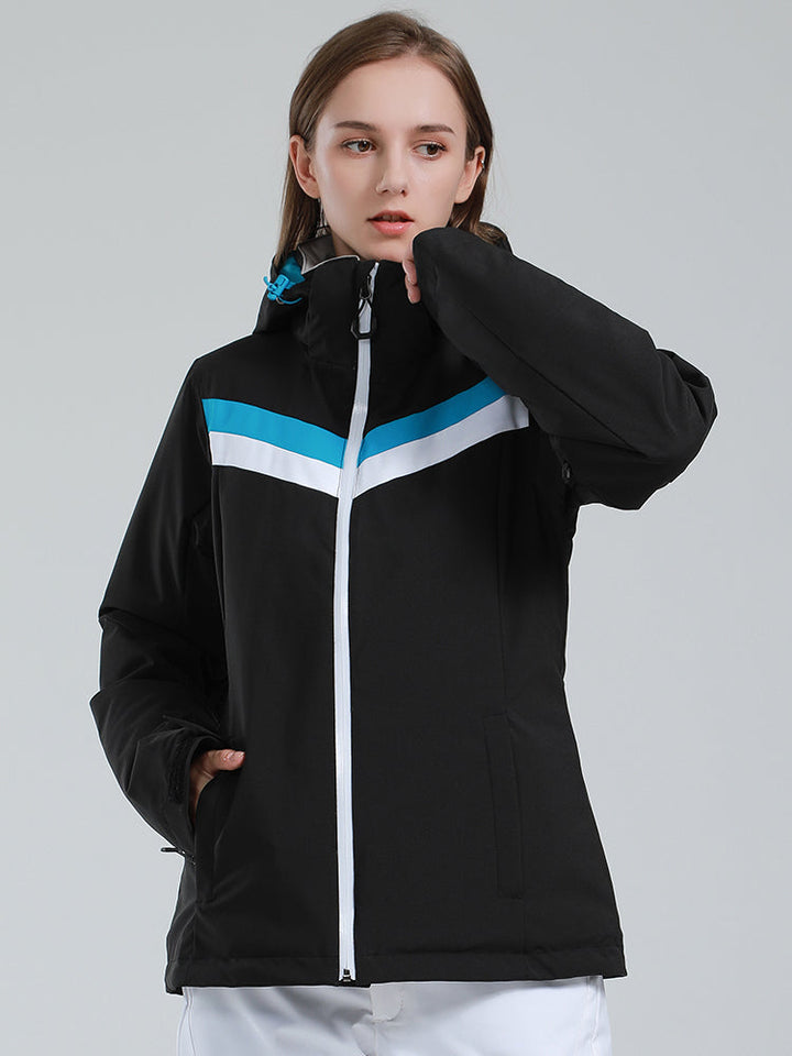 Gsou Snow Damen-Schneejacke „Cross Country Skiing To Paradise“. 