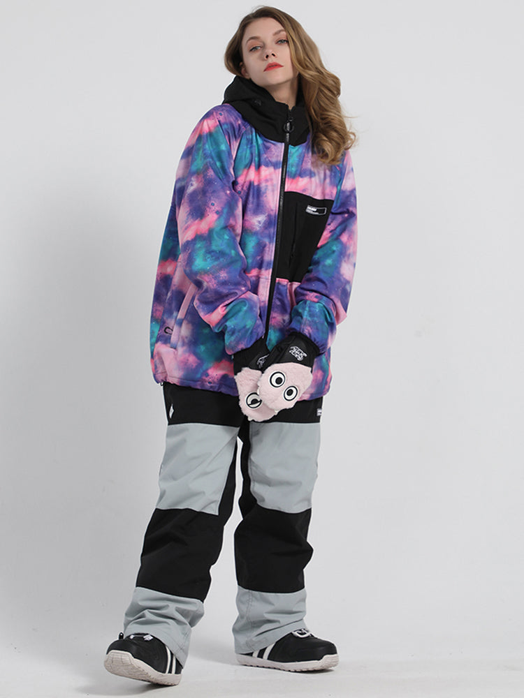 Gsou Snow Women's Sunburst Glimmer Snow Jacket & Pants Set