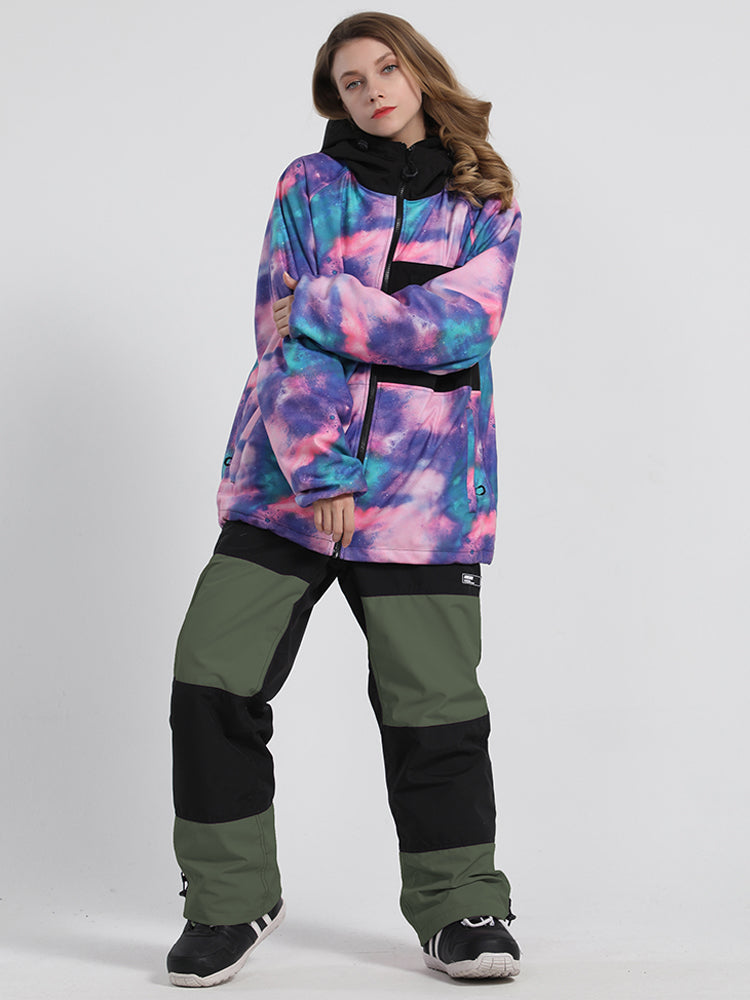 Gsou Snow Women's Sunburst Glimmer Snow Jacket & Pants Set