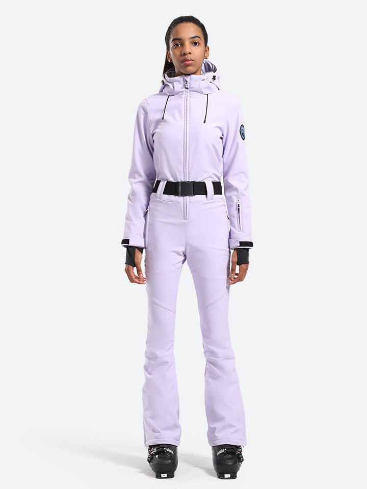 Women's Celeste One-Piece Ski Suits with Removable Hood