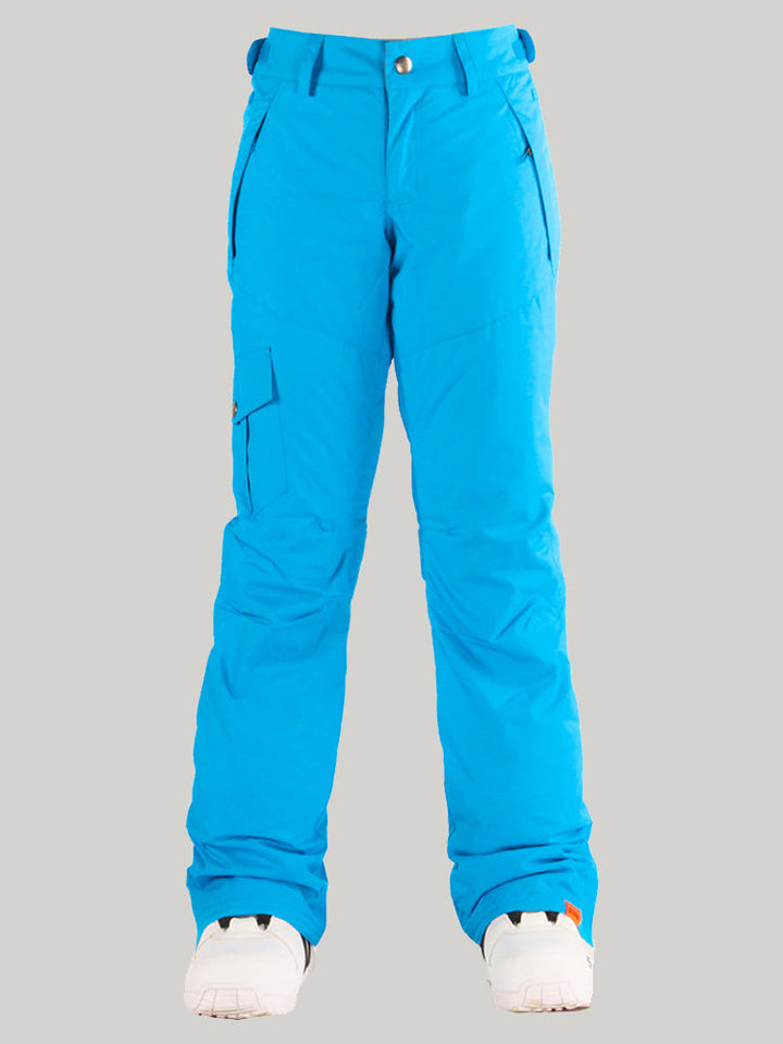 Gsou Snow Pantalon de snowboard et de ski thermique chaud hautement imperméable et coupe-vent pour femme