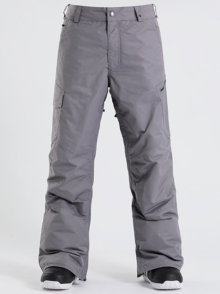 Gsou Snow Herren Dunkelgraue Snowboardhose Skihose