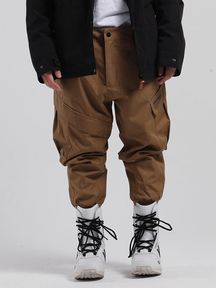 SMN – pantalon de Snowboard Double planche pour hommes, imperméable, chaud, ample, fin, respirant et résistant à l'usure, style Hip-Hop