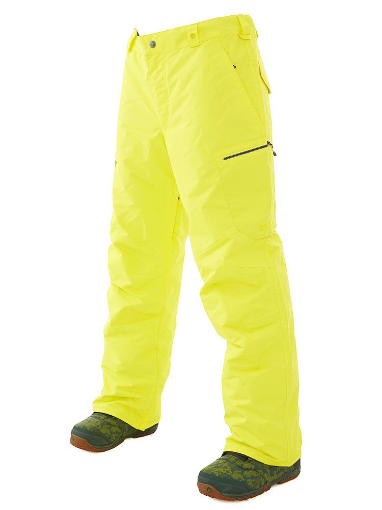 Gsou Snow Pantalon de ski et de snowboard imperméable et coupe-vent pour homme