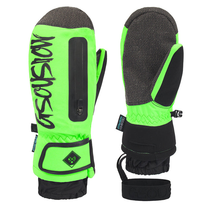 Gsou Snow Adult Unisex Multicolor Kevlar Gloves With Built-in Wrist Guard