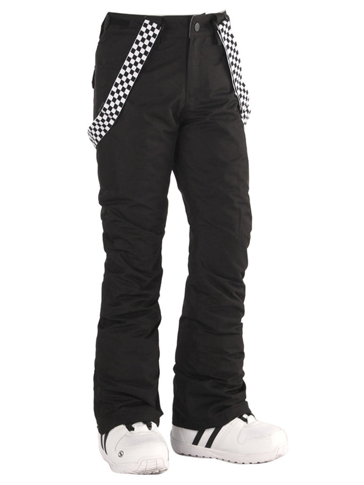 SMN Highland Bib Pantalon de snowboard et de ski noir pour femme